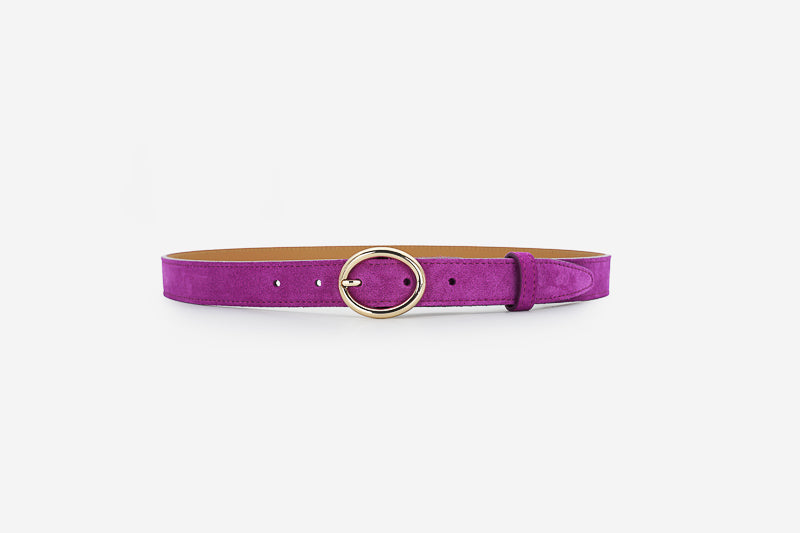 Petite CLAUDIA - Ceinture Velours Violet